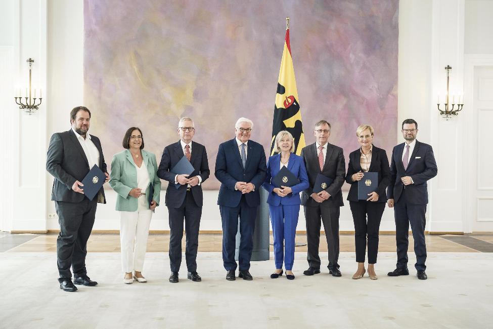 Bundespräsident Steinmeier ernennt die Mitglieder des Nationalen Normenkontrollrates 2022 